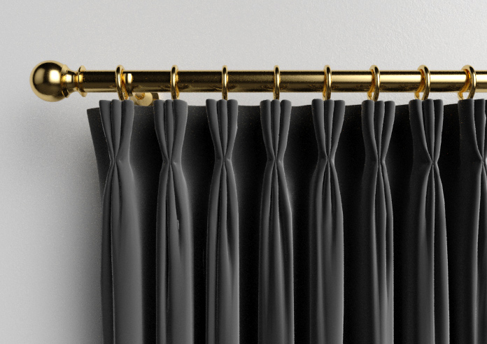 Luxe Velvet, Grey - Made to Measure Curtains - Image 11